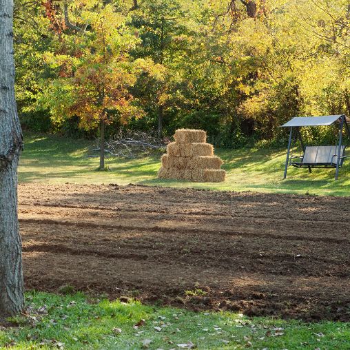 yard grading an level